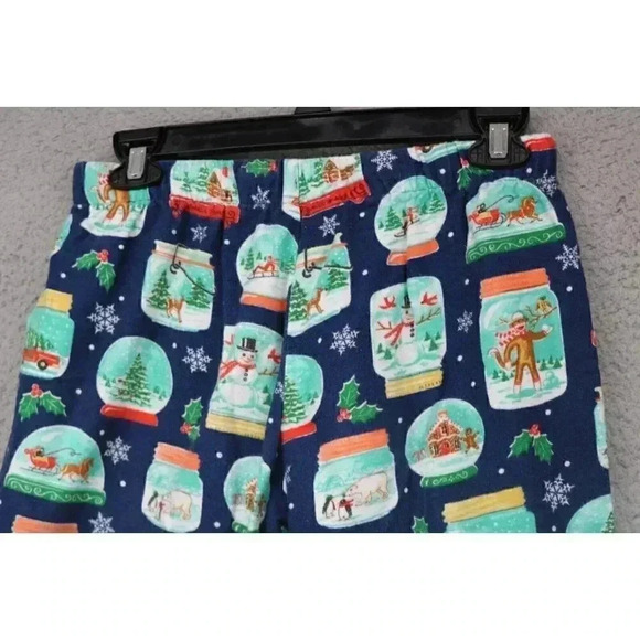 Nick and Nora Women's Christmas Flannel Pajama Pants-XS-Pockets-Drawstring - Picture 9 of 9